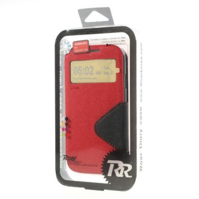 Чехол ROAR Fancy Diary для Samsung Galaxy S4 (i9500) - Red