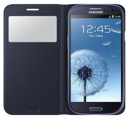 Чехол S View Cover для Samsung Galaxy S3 Neo (i9301) - Black