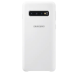 Чехол Silicone Cover для Samsung Galaxy S10 (G973) EF-PG973TWEGRU - White. Фото 1 из 4