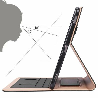 Чехол UniCase Business Style для Samsung Galaxy Tab S7 Plus (T970/975) / S8 Plus (T800/806) - Brown