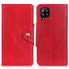 Чехол UniCase Vintage Wallet для Samsung Galaxy A22 (A225) / M22 (M225) - Red