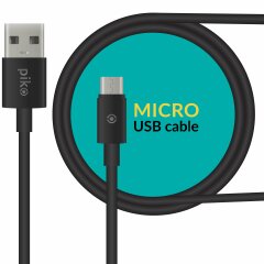 Дата-кабель Piko CB-UM11 MicroUSB (1.2m) - Black