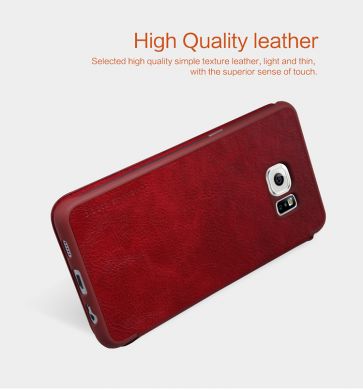 Чехол NILLKIN Qin Series для Samsung Galaxy S6 edge+ (G928) - Brown