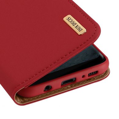 Кожаный чехол DUX DUCIS Wish Series для Samsung Galaxy Note 8 (N950) - Red