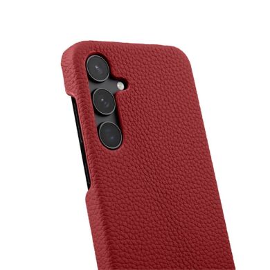 Кожаный чехол MELKCO Leather Case для Samsung Galaxy S24 Plus (S926) - Red