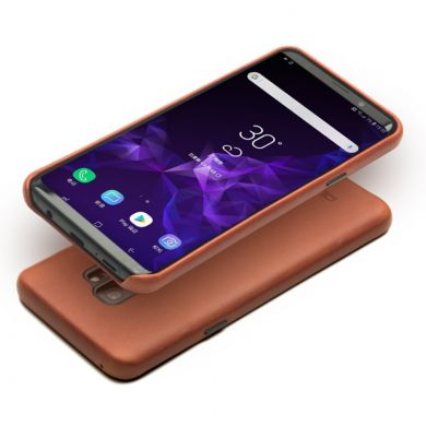 Кожаный чехол QIALINO Leather Cover для Samsung Galaxy S9+ (G965) - Brown