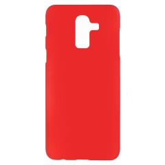 Пластиковый чехол Deexe Hard Shell для Samsung Galaxy J8 2018 (J810) - Red