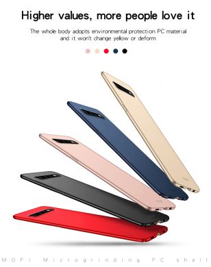 Пластиковый чехол MOFI Slim Shield для Samsung Galaxy S10 - Pink