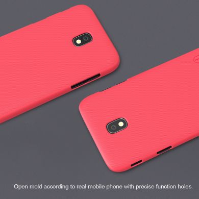 Пластиковый чехол NILLKIN Frosted Shield для Samsung Galaxy J5 2017 (J530) - Red