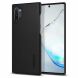 Пластиковый чехол Spigen (SGP) Thin Fit для Samsung Galaxy Note 10+ (N975) - Black. Фото 1 из 9