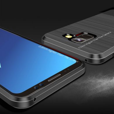 Силиконовый чехол DUX DUCIS Mojo Series для Samsung Galaxy A8+ 2018 (A730) - Gold