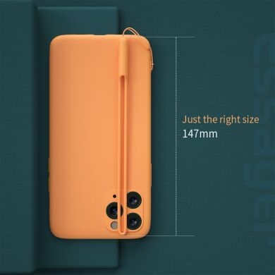 Ремешок на руку для смартфонов ESSAGER Liquid Silicone - Orange