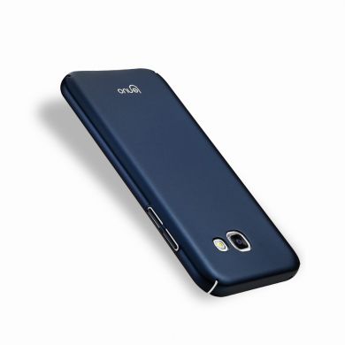 Пластиковый чехол LENUO Silky Touch для Samsung Galaxy A3 2017 (A320) - Blue
