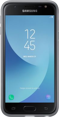 Силиконовый (TPU) чехол Jelly Cover для Samsung Galaxy J3 2017 (J330) EF-AJ330TBEGRU - Black