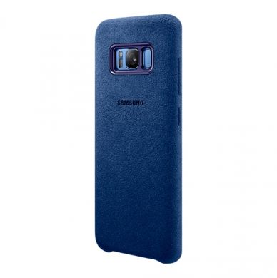 Кожаный чехол Alcantara Cover для Samsung Galaxy S8 (G950) EF-XG950ALEGRU - Blue