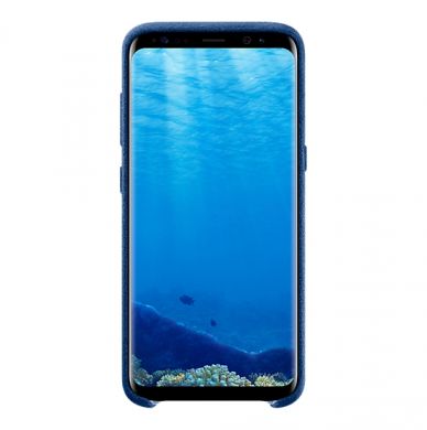 Кожаный чехол Alcantara Cover для Samsung Galaxy S8 (G950) EF-XG950ALEGRU - Blue