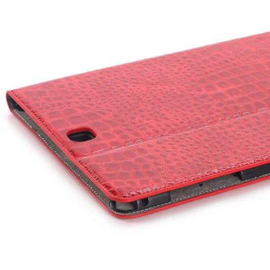 Чехол Deexe Crocodile Style для Samsung Galaxy Tab A 9.7 (T550/551) - Red
