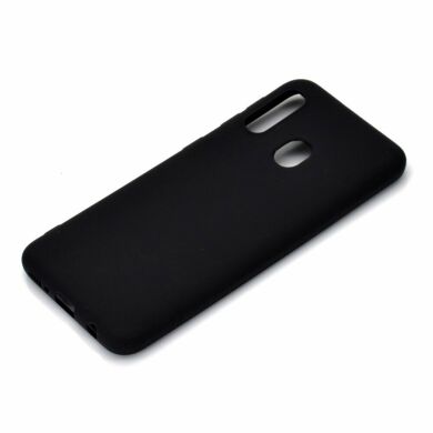 Силиконовый (TPU) чехол Deexe Matte Case для Samsung Galaxy A20e (A202) - Black