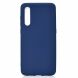 Силиконовый (TPU) чехол Deexe Matte Case для Samsung Galaxy A50 (A505) / A30s (A307) / A50s (A507) - Dark Blue. Фото 2 из 8