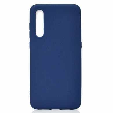 Силиконовый (TPU) чехол Deexe Matte Case для Samsung Galaxy A50 (A505) / A30s (A307) / A50s (A507) - Dark Blue