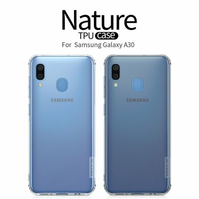 Силиконовый (TPU) чехол NILLKIN Nature для Samsung Galaxy A30 (A305) / A20 (A205) - Grey