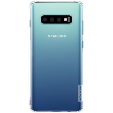 Силиконовый (TPU) чехол NILLKIN Nature для Samsung Galaxy S10 Plus - White