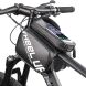 Сумка-держатель для велосипеда WHEEL UP Bicycle Bag для смартфонов с диагональю до 6.5 дюймов - Black. Фото 1 из 11