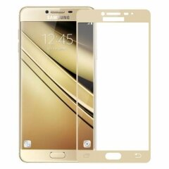 Захисне скло Deexe 5D Full Glue для Samsung Galaxy A3 2016 (A310) - Gold