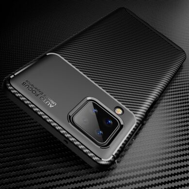 Защитный чехол Deexe Fusion для Samsung Galaxy A12 (A125) / A12 Nacho (A127) / M12 (M127) - Black