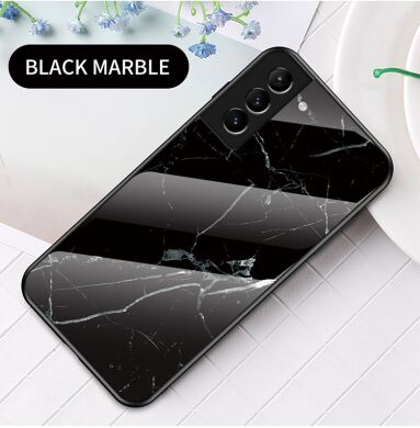 Защитный чехол Deexe Gradient Pattern для Samsung Galaxy S22 - Black