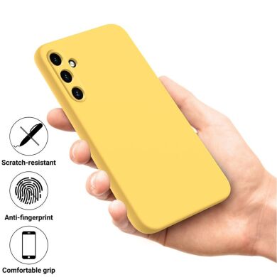 Защитный чехол Deexe Silicone Case для Samsung Galaxy M15 (M156) - Yellow