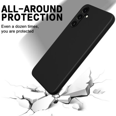 Защитный чехол Deexe Silicone Case для Samsung Galaxy M15 (M156) - Black