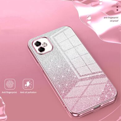 Защитный чехол Deexe Sparkles Cover для Samsung Galaxy A05 (A055) - Gold