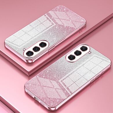 Защитный чехол Deexe Sparkles Cover для Samsung Galaxy S23 (S911) - Pink