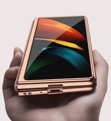 Защитный чехол GKK Fold Case для Samsung Galaxy Fold 2 - Gold