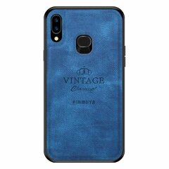 Защитный чехол PINWUYO Vintage Series для Samsung Galaxy A10s (A107) - Blue