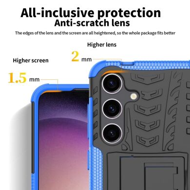 Защитный чехол UniCase Hybrid X для Samsung Galaxy S24 Plus - Purple