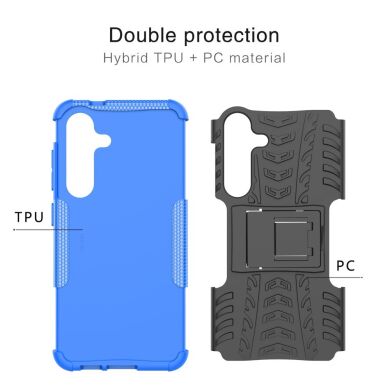 Защитный чехол UniCase Hybrid X для Samsung Galaxy S24 Plus - Blue