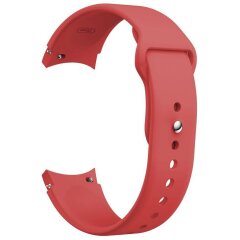 Ремешок Deexe Soft Touch для часов с шириной крепления 20мм - Red