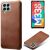 Захисний чохол Deexe Leather Back Cover для Samsung Galaxy M33 (M336) - Brown