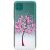 Силиконовый (TPU) чехол Deexe Pretty Glossy для Samsung Galaxy A22 5G (A226) - Butterfly Tree
