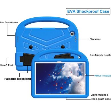 Защитный чехол Deexe Sparrow Style для Samsung Galaxy Tab A9 Plus (X210/216) - Blue
