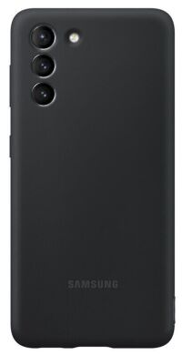 Чехол Silicone Cover для Samsung Galaxy S21 Plus (G996) EF-PG996TBEGRU - Black