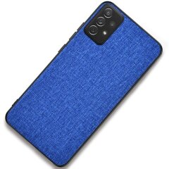 Защитный чехол UniCase Cloth Texture для Samsung Galaxy A23 (A235) - Blue