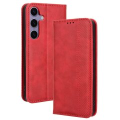 Чохол Deexe Retro Style для Samsung Galaxy S24 - Red