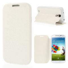 Чехол Deexe Wood Grain для Samsung Galaxy S4 (i9500) - White