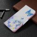 Чехол-книжка Deexe Color Wallet для Samsung Galaxy S20 (G980) - Blue Butterfly and Flowers. Фото 7 из 8