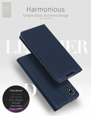 Чохол-книжка DUX DUCIS Skin Pro для Samsung Galaxy A10 (A105) - Dark Blue
