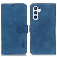 Чехол-книжка KHAZNEH Retro Wallet для Samsung Galaxy M34 (M346) - Blue