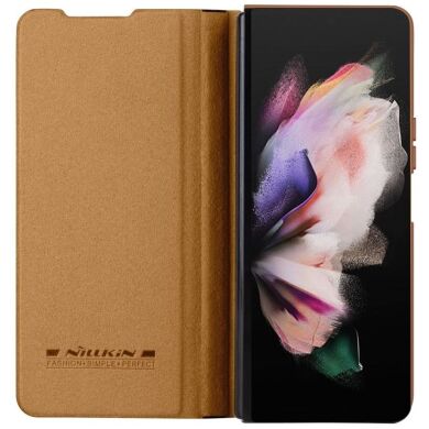 Чехол-книжка NILLKIN Qin Pro (FF) для Samsung Galaxy Fold 5 - Brown